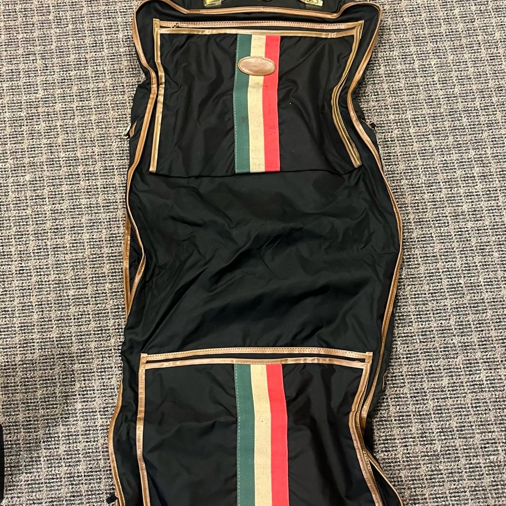 Vintage Italian folding Garment Bag